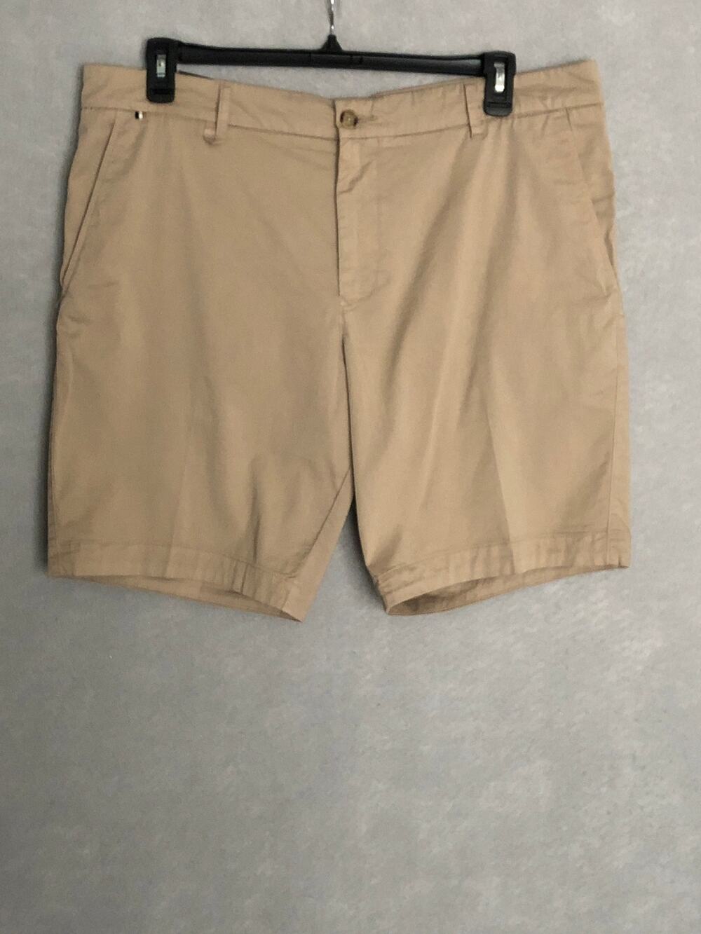 Hugo Boss H-Slice Shorts Slim Fit Tan Men's Size 56 (US 40R) NEW